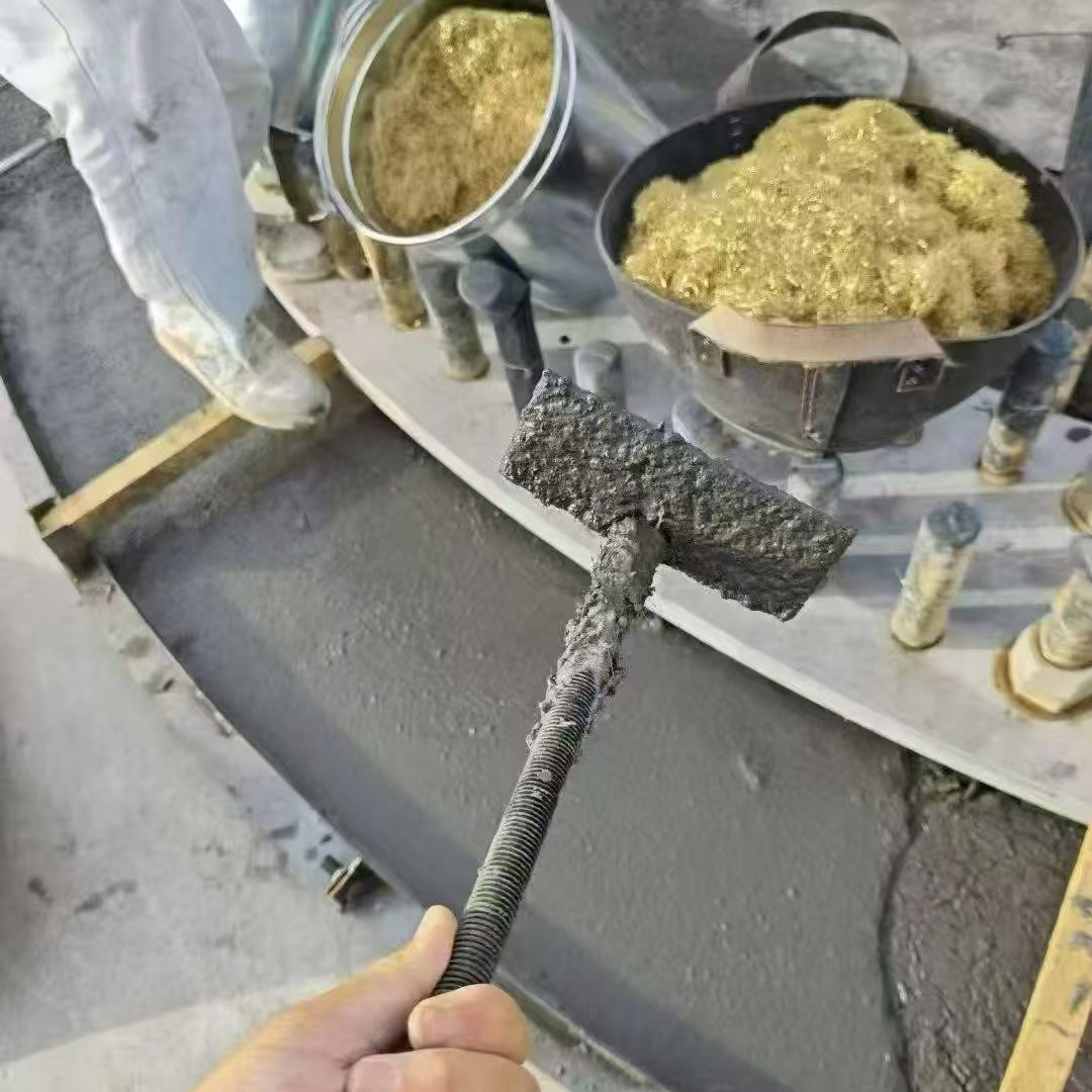 船山C120钢纤维高强无收灌浆料 轧机压缩机汽轮机发电机锻压设备底座灌浆材料